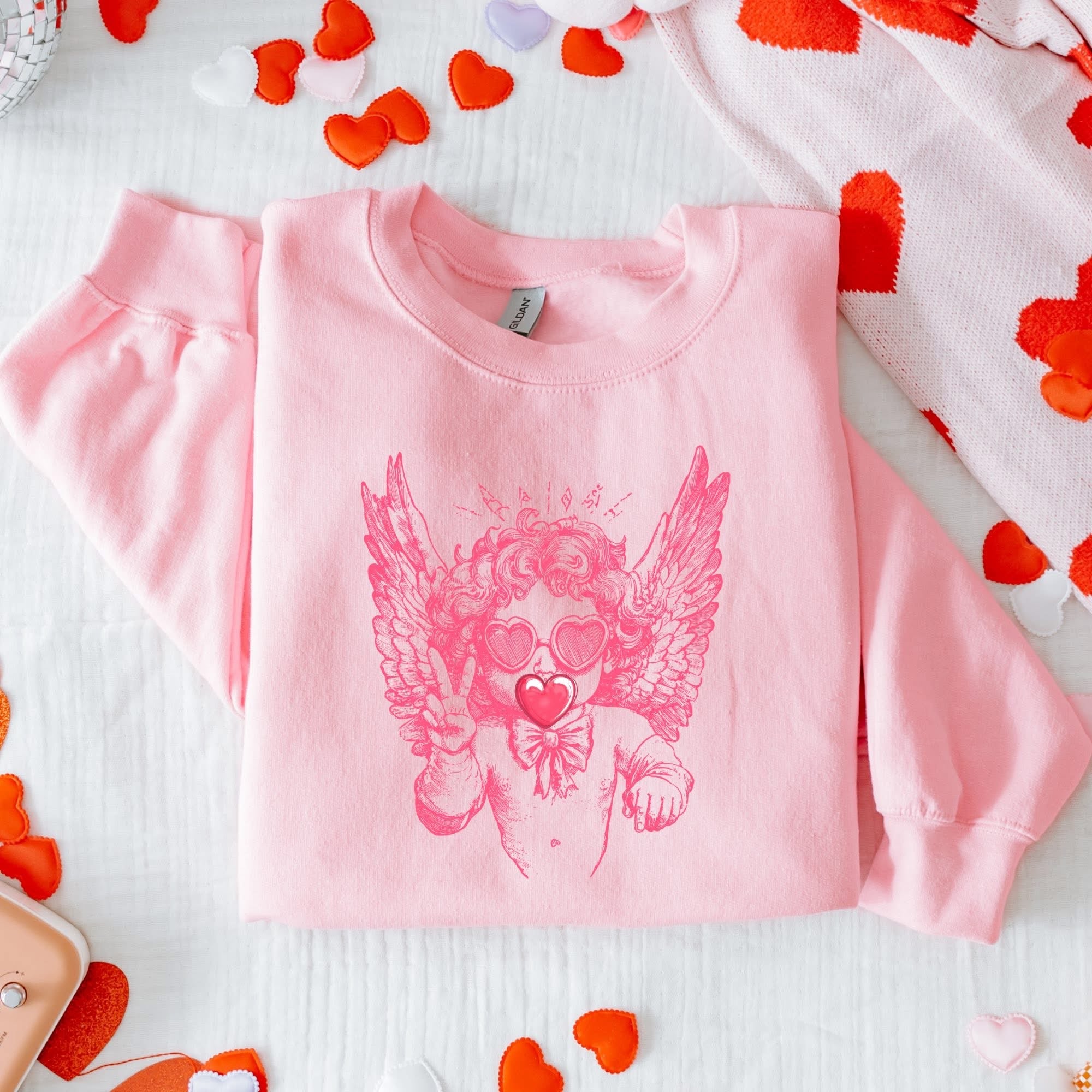 Angel Bubble Crewneck